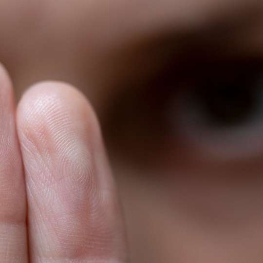   EMDR Therapy Session Finger Tracking With Psychologist